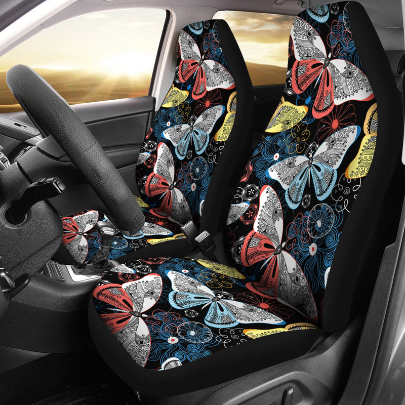 Best Butterflies Decor Premium Custom Car Seat Covers Decor Protector Nearkii