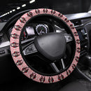 Kamado Nezuko Demon Slayer Anime Car Steering Wheel Cover 5 Nearkii