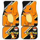 Charmander Car Floor Mats Custom Anime Pokemon Car Interior Accessories Nearkii
