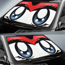 Cute Cartoon Eyes Red Auto Sun Shades Nearkii