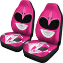 Mighty Morphin Power Rangers Pink Premium Custom Car Seat Covers Decor Protectors Nearkii