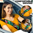 Bulbasaur car seat belt covers Anime Pokemon Custom Car Accessories Nearkii