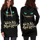 Cheshire Cat Alice In Wonderland Hoodie Dress