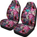 Best Pattern With Lips, Joystick, Headphones, Music Premium Custom Car Seat Covers Decor Protector Nearkii