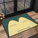 Snorlax pokemon face Doormat Nearkii