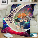 Bokuhina Love You To The Moon Galaxy Premium Blanket Nearkii