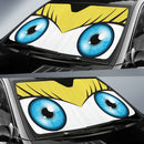 Yellow Cute Eyes Cartoon Auto Sun Shades Nearkii