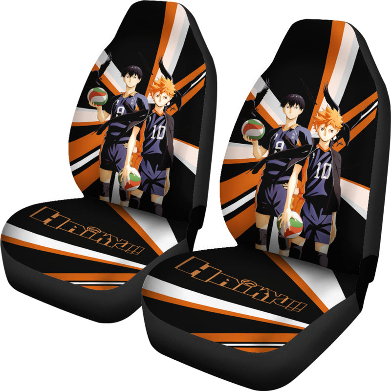 Haikyuu Anime Hinata And Kageyama Premium Custom Car Seat Covers Decor Protectors Nearkii