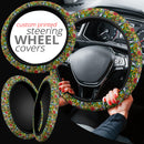 Cartoon Haiwai Premium Car Steering Wheel Cover Nearkii