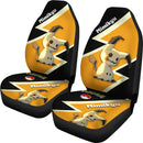 Mimikyu Pokemon Premium Custom Car Seat Covers Decor Protectors Nearkii