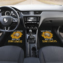 Sunflowers Just A Girl Who Loves Sunflowers Front And Back Car Mats (Set Of 4) Nearkii