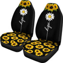 Best New Spring Sunflower Premium Custom Car Seat Covers Decor Protector Nearkii