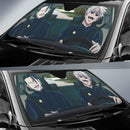 Jujutsu Kaisen Gojo And Geto Driving Car Auto Sunshades Nearkii