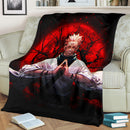 Sukuna Jujutsu Kaisen Moonlight Premium Blanket Nearkii