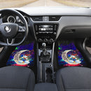 Couple Cute Duck Couple Love You To The Moon Galaxy Car Floor Mats Car Accessories Nearkii