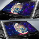 Stitch Hold Baby Yoda Love You To The Moon Galaxy Car Auto Sunshades Nearkii