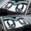 Cute Cartoon Eyes Blue Sky Auto Sun Shades Nearkii