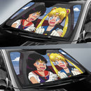 Funny Sailor Moon Tsukino And Hino Car Auto Sunshades Nearkii