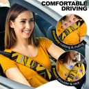 Yellow Jeep Car Seat Belt Cover Custom Car Accessories Nearkii