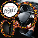 Halloween Pumpkin Premium Car Steering Wheel Cover Nearkii