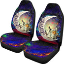 Pikachu Mimikyu Funny Love You To The Moon Galaxy Love You To The Moon Galaxy Car Seat Covers