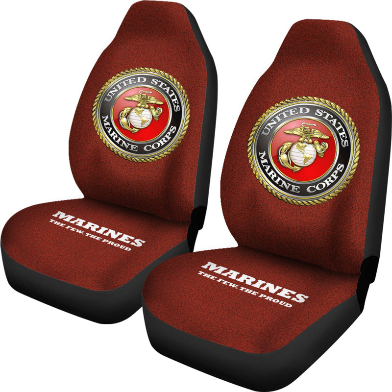 U.S Marine Corps Premium Custom Car Seat Covers Decor Protectors Nearkii