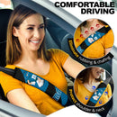 M&M's Candy Ice Cream Cones Chocolate Blue car seat belt covers Custom Car Accessories Nearkii