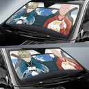 One Punch Man Saitama And Genos Car Auto Sunshades Nearkii