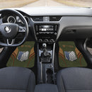 Attack On Titan Logo Car Floor Mats Anime Car Accessories Nearkii