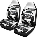 Jeep White Premium Custom Car Seat Covers Decor Protectors Nearkii