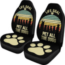 Best Life Goal Pet All The Dogs Premium Custom Car Seat Covers Decor Protector Nearkii
