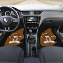 M&M's Candy Ice Cream Cones Chocolate Brown Car Floor Mats Funny Gift Idea Nearkii