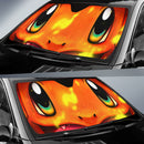 Cute Charmander Face Pokemon Car Auto Sunshades Nearkii