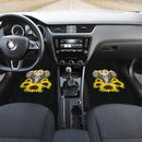 Sunflowers Elephant Sunflowers Front And Back Car Mats (Set Of 4) Nearkii
