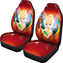 Tinkerbell Car Premium Custom Car Seat Covers Decor Protectors Nearkii