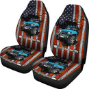 Eat Sleep Jeep Blue Premium Custom Car Seat Covers Decor Protectors Nearkii