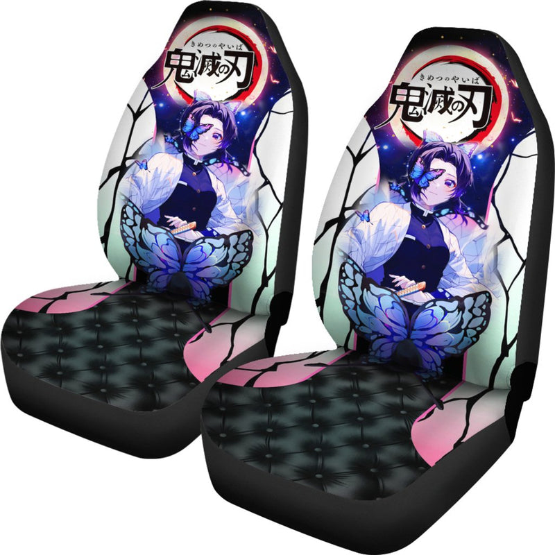Shinobu Demon Slayer Season 2 Custom Car Premium Custom Car Seat Covers Decor Protectors Car Accessories Anime Gift Nearkii