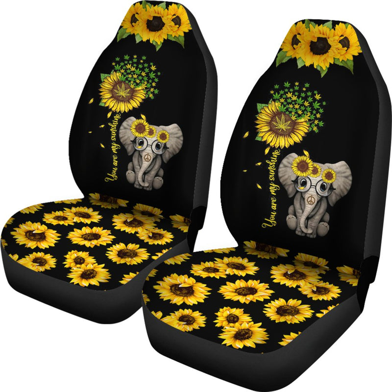 Best Sunflower Elephant Seat Covers Car Decor Car Protector Nearkii