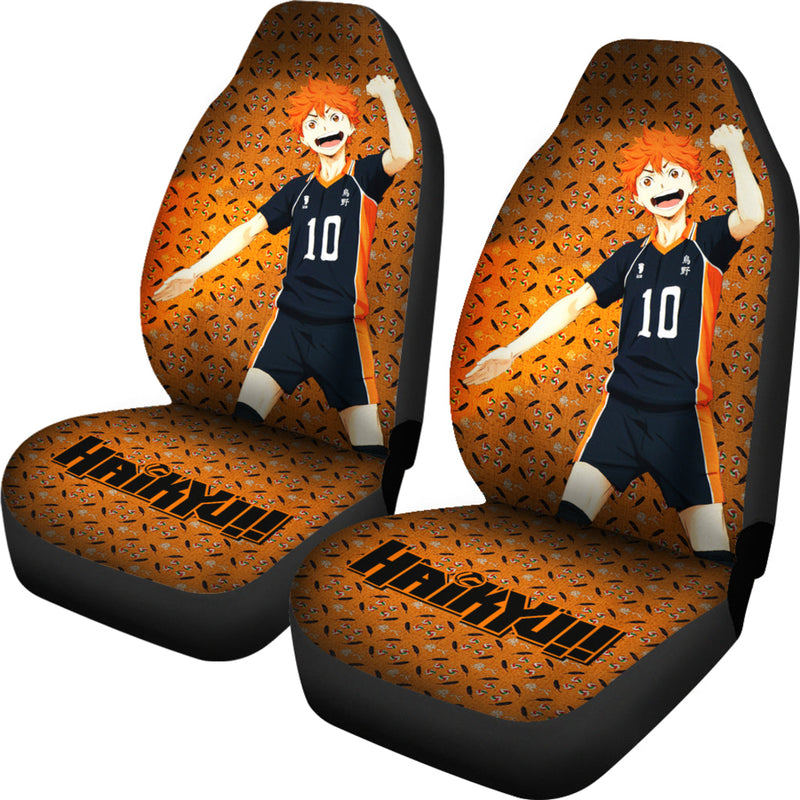 Haikyuu Anime Hinata Premium Custom Car Seat Covers Decor Protectors Nearkii