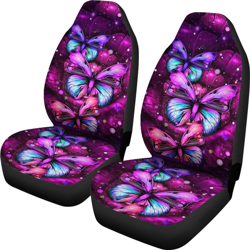 Best Beautiful Butterfly Art Premium Custom Car Seat Covers Decor Protector Nearkii