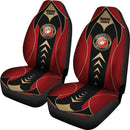 Best US Marine Corps Red Premium Custom Car Seat Covers Decor Protector Nearkii