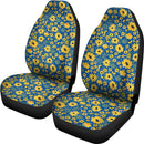 Best Sunflower Pattern Premium Custom Car Seat Covers Decor Protector Nearkii