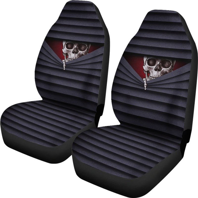 Skull Hiding Zipper Car Seat Covers Nearkii