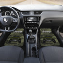 Green Jeep Camouflage Car Floor Mats Car Accessories Nearkii