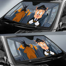 Looney Tunes Daffy Duck Porky Driving Driving Funny Car Auto Sunshades Nearkii