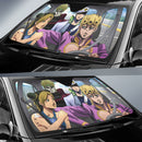 JoJo's Bizarre Adventure Giorno Jolyne Jotaro And Dio Car Auto Sunshades Nearkii