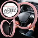 Kamado Nezuko Demon Slayer Anime Car Steering Wheel Cover 1 Nearkii