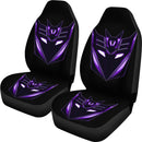 Decepticon Transformers Premium Custom Car Seat Covers Decor Protectors Nearkii