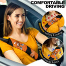 M&M's Candy Ice Cream Cones Chocolate Orange car seat belt covers Custom Car Accessories Nearkii