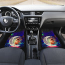 Cute Bull Dog Love You To The Moon Galaxy Car Floor Mats Car Accessories Nearkii